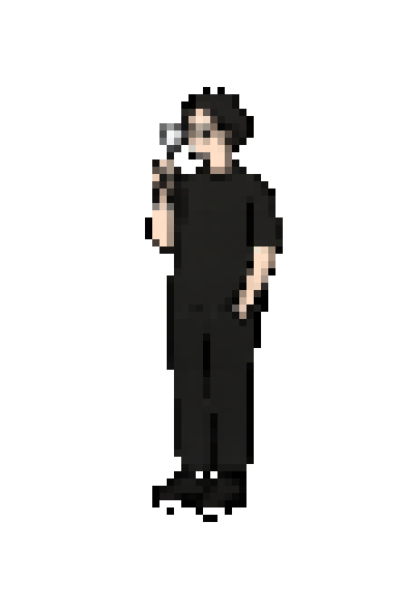 ハヤラボ運営者のドット絵
